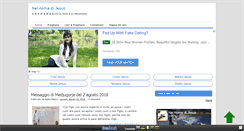 Desktop Screenshot of nelnomedijesus.com